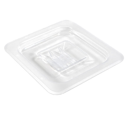 Winco SP7600S Nắp Khay Thực Phẩm Poly-Ware, Kích Thước 1/6, Đặc, Polycarbonate, NSF