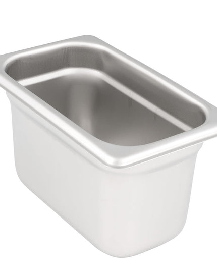 Khay Hấp Winco SPJL-904 Một Phần Chín Kích Thước Thép Không Gỉ