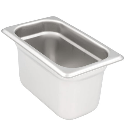Khay Hấp Winco SPJL-904 Một Phần Chín Kích Thước Thép Không Gỉ