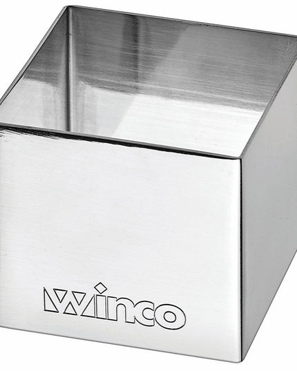 Khuôn Bánh Vuông Winco SPM-22S 5.1 x 5.1 cm Thép Không Gỉ