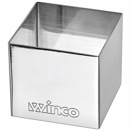 Khuôn Bánh Vuông Winco SPM-22S 5.1 x 5.1 cm Thép Không Gỉ