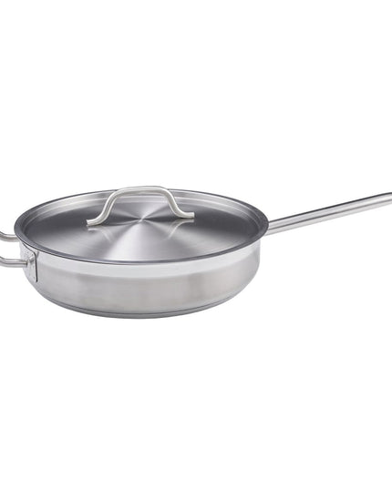 Chảo Xào Winco SSET-3 Inox 25.4 cm Dùng Bếp Từ