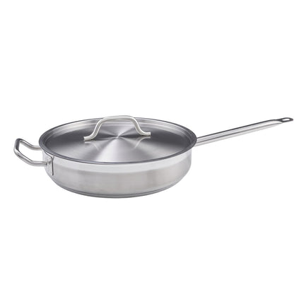 Chảo Xào Winco SSET-5 31.4 cm Thép Không Gỉ Dùng Cho Bếp Từ