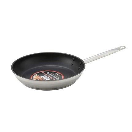 Chảo Rán Thép Chống Dính Winco SSFP-14NS 35.6 cm Tay Cầm Kim Loại