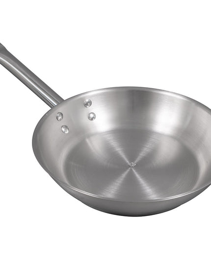 Chảo Rán Thép Không Gỉ Winco SSFP-9 24.1 cm Tay Cầm Kim Loại Đặc