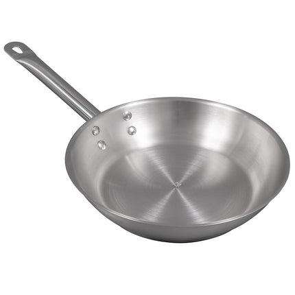 Chảo Rán Thép Không Gỉ Winco SSFP-9 24.1 cm Tay Cầm Kim Loại Đặc