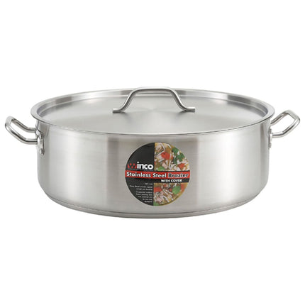 Nồi Om Winco SSLB-10 Thép Không Gỉ 9.5 l Từ Tính