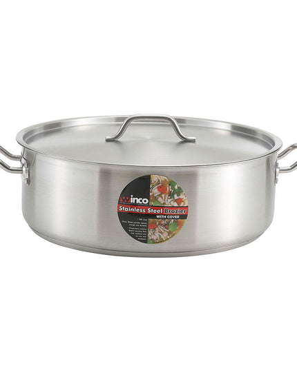 Nồi Hầm Winco SSLB-25 Thép Không Gỉ 23.6 lít