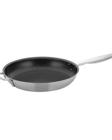 Chảo Rán Winco TGFP-14NS 35.6 cm Thép Không Dính Tay Cầm Kim Loại Đặc