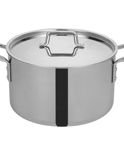 Nồi Inox Winco TGSP-16 15.1 lít Có Nắp Từ
