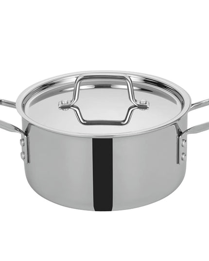 Nồi Hầm Winco TGSP-4 4.3 l Thép Không Gỉ Nắp Từ Tính