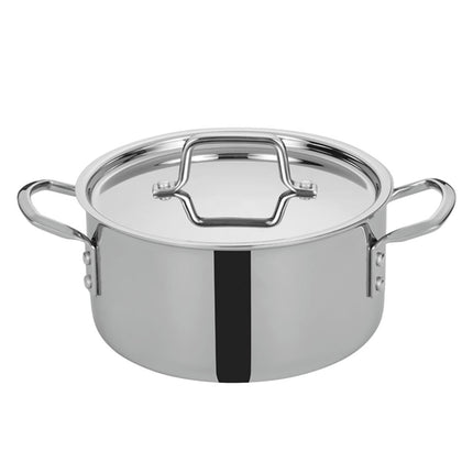 Nồi Hầm Winco TGSP-4 4.3 l Thép Không Gỉ Nắp Từ Tính