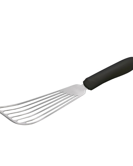 Xẻng Lật Cá Có Rãnh Winco TKP-60 17.1 cm Tay Cầm Polypropylene Đen Thép Không Gỉ