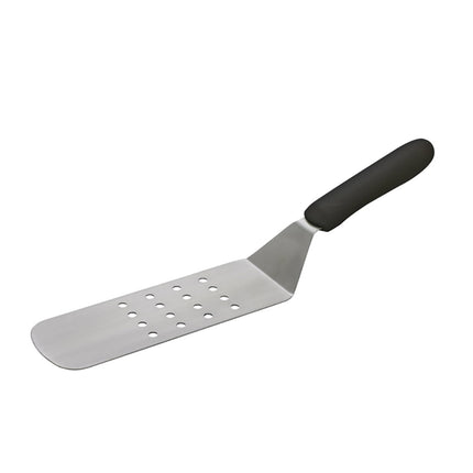 Xẻng Lật Lệch Có Lỗ Winco TKP-91 Tay Cầm Nhựa Đen Thép Không Gỉ 21 cm