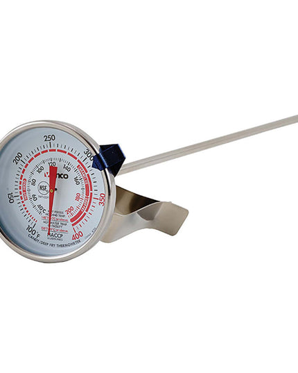 Nhiệt Kế Làm Bánh Chiên Ngập Dầu Winco TMT-CDF3 Mặt Số 100 Đến 400°F