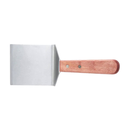 Xẻng Lật Bít Tết Burger Winco TN46 Lưỡi 10.2x15.2 cm Cán Gỗ