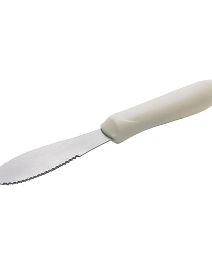 Dao Phết Sandwich Winco TWP-31 9.2 cm Lưỡi Thép Không Gỉ Tay Cầm Nhựa Trắng