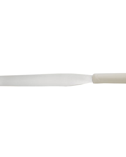 Phới Phết Trang Trí & Phết Kem Winco TWPS-9 25.4 cm Tay Cầm Nhựa Trắng, Lưỡi Thép Không Gỉ