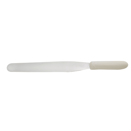 Phới Phết Trang Trí & Phết Kem Winco TWPS-9 25.4 cm Tay Cầm Nhựa Trắng, Lưỡi Thép Không Gỉ