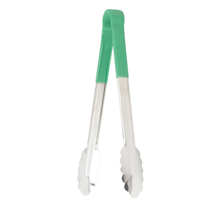 Kẹp Gắp Đa Năng Winco UTPH-12G Thép Không Gỉ Tay Cầm Phủ 30.5 cm Xanh Lá