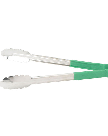 Kẹp Đa Năng Thép Không Gỉ Winco UTPH-9G 22.9 cm Xanh Lá