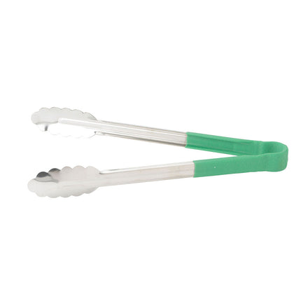 Kẹp Đa Năng Thép Không Gỉ Winco UTPH-9G 22.9 cm Xanh Lá