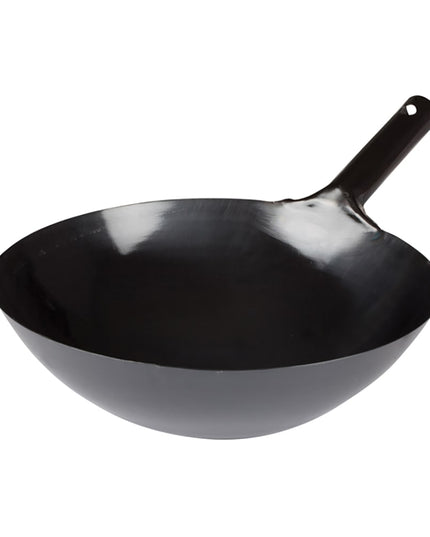 Chảo Xào Winco WOK-34 Thép Cacbon 35.6 cm Không Đinh Tán Bên Trong
