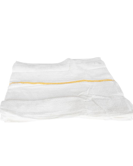 Khăn Quầy Bar Cotton Trắng Sọc Vàng Chef Revival 700BRT-GLS 40.6 cm x 48.3 cm