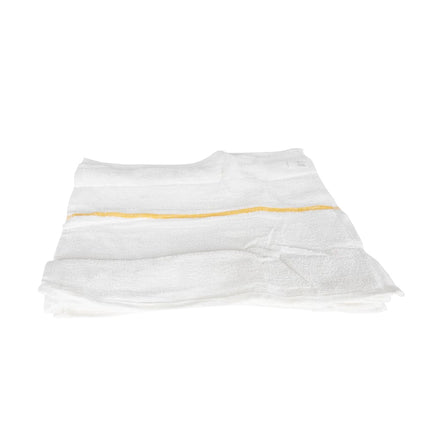Khăn Quầy Bar Cotton Trắng Sọc Vàng Chef Revival 700BRT-GLS 40.6 cm x 48.3 cm
