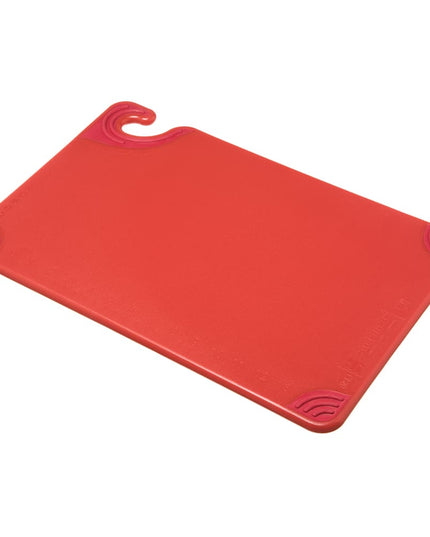 Thớt Chống Trượt San Jamar CBG121812RD Saf-T-Grip 30 x 46 x 1.3 cm NSF Đỏ