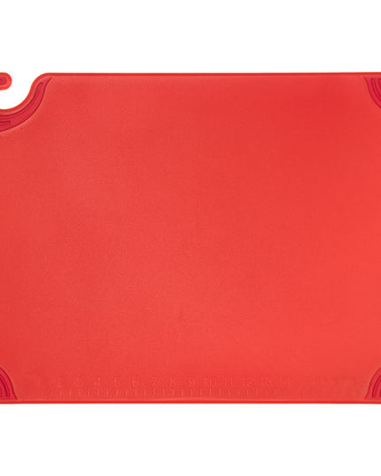 Thớt Chống Trượt San Jamar CBG182412RD Saf-T-Grip 45.7 x 61 x 1.3 cm NSF Đỏ