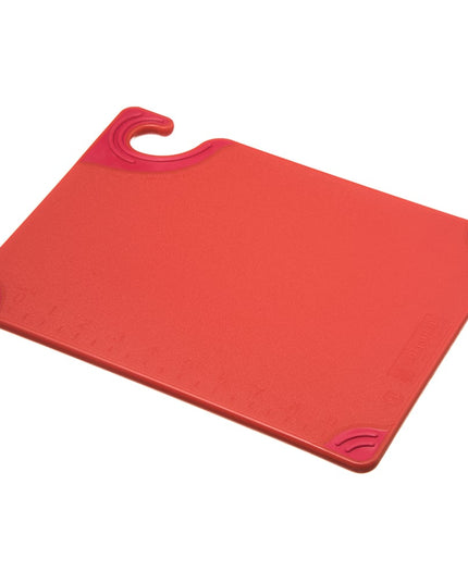 Thớt Saf-T-Grip X-Pediter San Jamar CBG912RD 22.9 x 30.5 x 1 cm NSF Đỏ