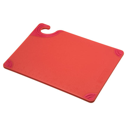 Thớt Saf-T-Grip X-Pediter San Jamar CBG912RD 22.9 x 30.5 x 1 cm NSF Đỏ