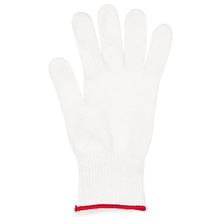 Găng Tay Chống Cắt San Jamar DFG1000-L Cỡ L - Sợi Tổng Hợp, Trắng Viền Cổ Tay Đỏ
