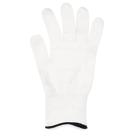 Găng Tay Chống Cắt San Jamar DFG1000-XL Cỡ XL - Sợi Tổng Hợp, Trắng Viền Cổ Tay Đen