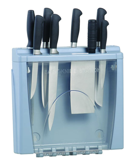 Trạm Đựng Dao San Jamar STK1008 10 Khe Nhựa ABS