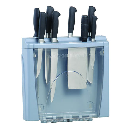 Trạm Đựng Dao San Jamar STK1008 10 Khe Nhựa ABS