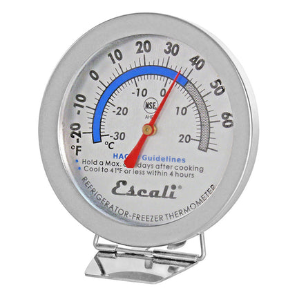 Nhiệt Kế Tủ Lạnh/Tủ Đông San Jamar THDLRFSS Escali Mặt Số 7.3 cm 20° Đến 70°F