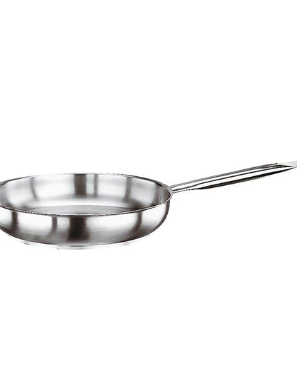 Chảo Rán Paderno 11014-32 Thép Không Gỉ 31.8 cm Tay Cầm Kim Loại Rỗng