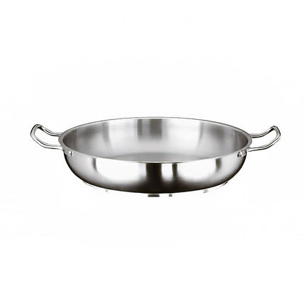 Chảo Paella Nhôm/Thép Không Gỉ Paderno 11115-20 20 cm