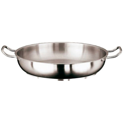 Chảo Paella Paderno 11115-32 31.8 cm Thép Không Gỉ Dung Tích 1.9 lít, Dùng Được Bếp Từ