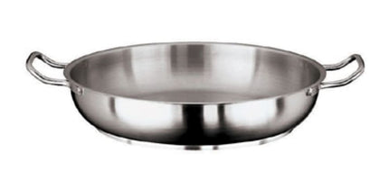 Chảo Paella Paderno 11115-50 49.8 cm Thép Không Gỉ Dùng Bếp Từ