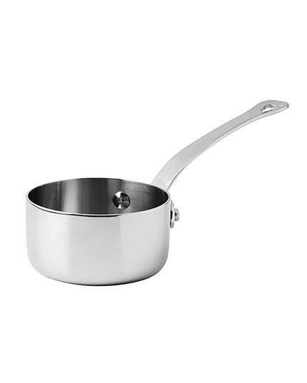 Nồi Sốt Mini Paderno 12206-09 Nhôm/Thép Không Gỉ 303 ml Bạc