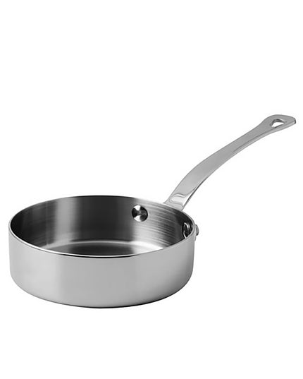 Chảo Rán Mini Paderno 12214-12 Nhôm/Thép Không Gỉ 347 ml Màu Bạc