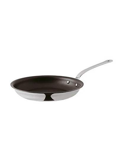Chảo Rán Nhôm/Thép Không Gỉ Paderno 12217-20 20 cm Tay Cầm Thép Không Gỉ