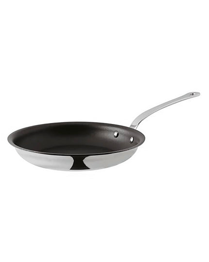 Chảo Rán Paderno 12217-30 Nhôm/Thép Không Gỉ 29.8 cm Tay Cầm Thép Không Gỉ