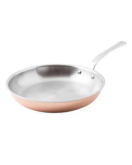 Chảo Chiên Paderno 15614-24 Nhôm/Đồng/Thép Không Gỉ 24.1 cm Tay Cầm Vòng