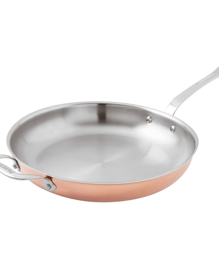 Chảo Rán Nhôm/Đồng/Thép Không Gỉ Paderno 15614-32 32 cm Tay Vòng