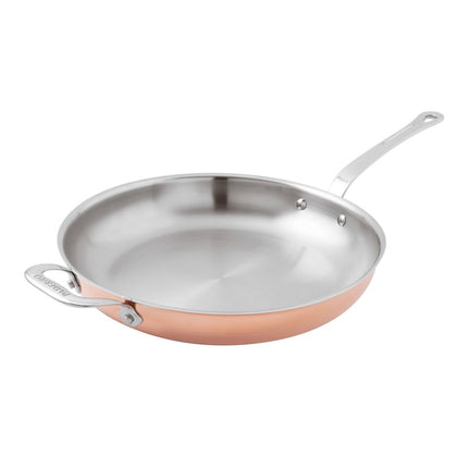 Chảo Rán Nhôm/Đồng/Thép Không Gỉ Paderno 15614-32 32 cm Tay Vòng