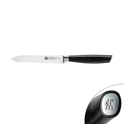 (1 piece) ZWILLING | All Star Utility Knife – 130 mm Blade - FRIODUR Ice-Hardened - Made in Germany
